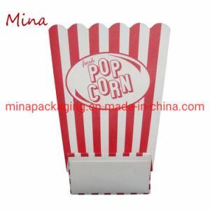 Wholesale Custom Made Printed Mini Chicken Boxes Size Plain Favor Paper Packaging Popcorn Box for Cinema