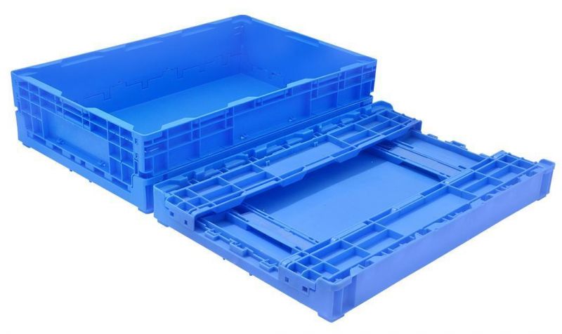 S806b S Folding Containers Adjustable Plastic Storage Box, Foldable Storage Box, Hard Plastic Collapsible Storage Box