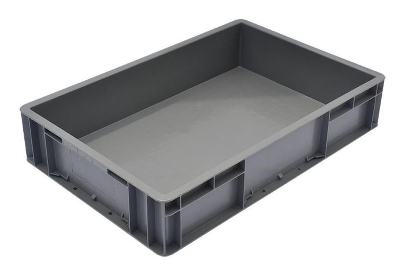 EU4611 Plastic Turnover Box for Storage, EU Standard Plastic Box for Various Purposes