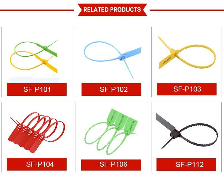 Tamper Evident Plastic Seals for Container