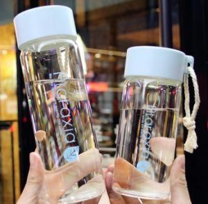 Customized Cups High Quality Glass Water Bottles with Fancy Design Printing