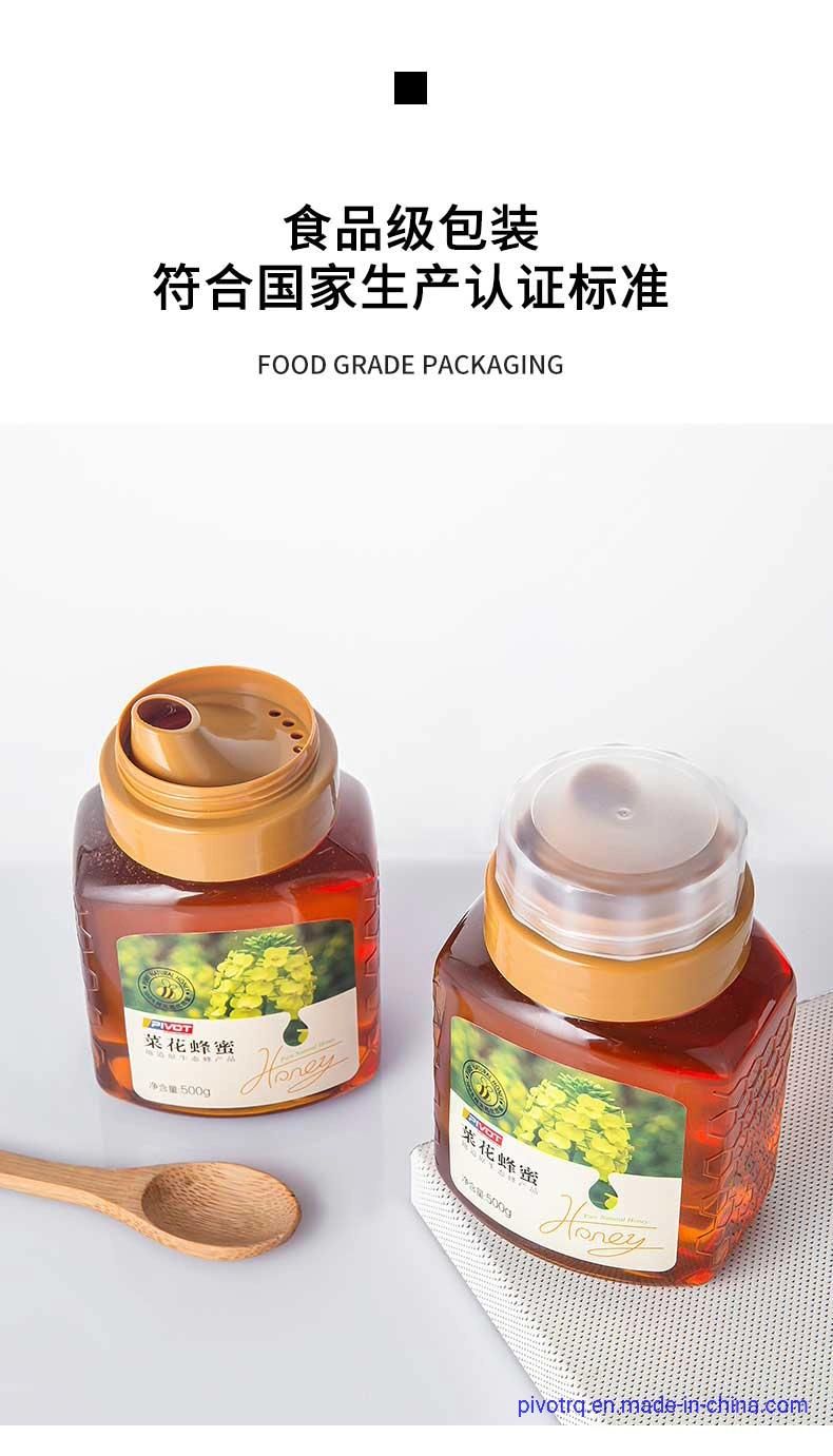 1000g 500g 360ml 720ml 32oz 16oz Plastic Pet Honey Syrup Beverage Jam Bottle