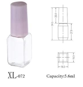 Luxury Makeup Packaging Magnetic Matte Glass Nail Polish Bottle Plastic Bottle for Makeup