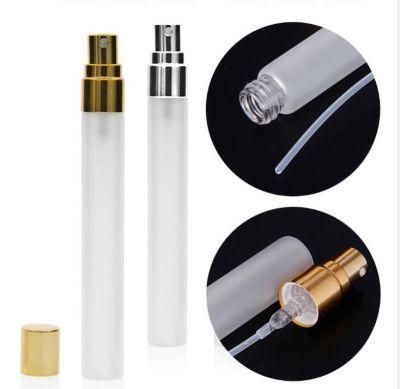 10ml Parfum Atomizer Glass Frost Bottle Spray Refillable Fragrance Perfume Empty Scent Bottle for Travel Portable