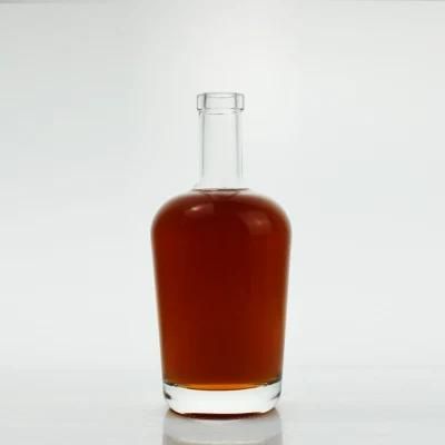 Wholesale Fruit Wine Bottle Mine Liquor Bottles 300ml Home Use Square Glass Vodka Bottle