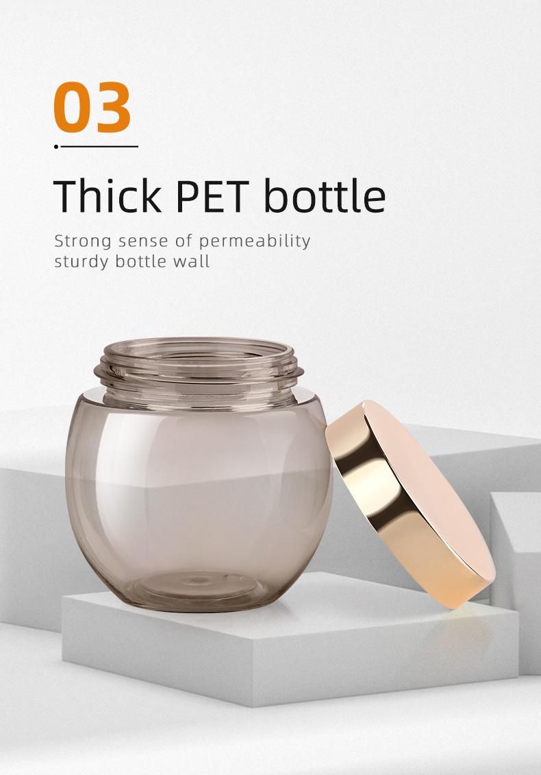 Clear Cream Jar 250ml (03A016-2864)