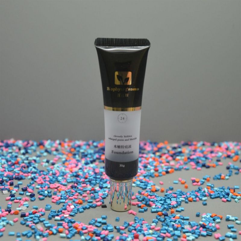 Custom PE Plastic Soft Tube Cosmetic Hand Cream Lotion Shampoo Squeeze Matte Tube Packaging