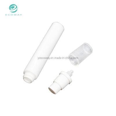 18ml Cosmetic Tube Customize at Will Wholesale Transparent Flap Cover Bare Tube Pump Head Tube