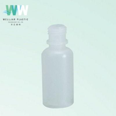 20ml White Plastic HDPE Empty Liquid Bottle for Cosmetic Packaging