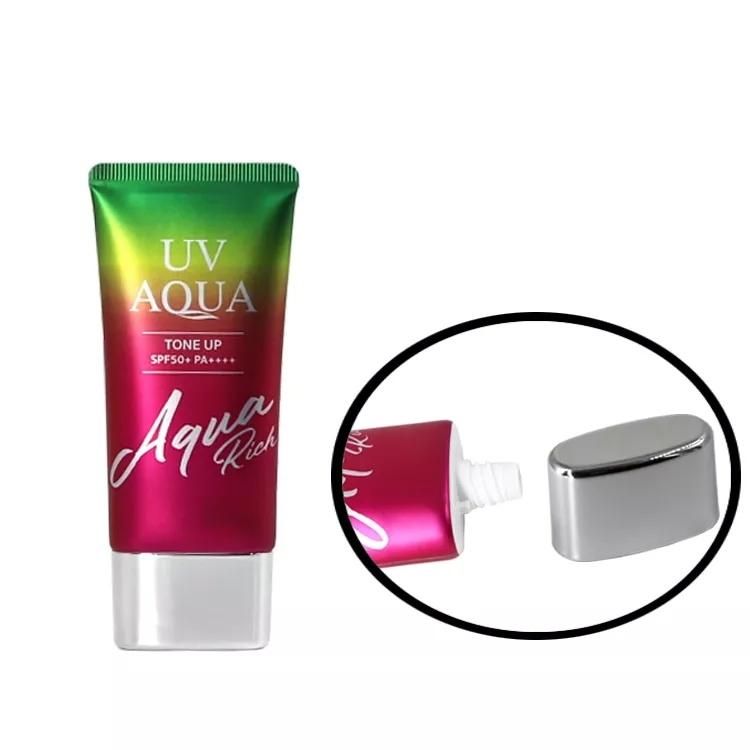 60 Ml Cosmetic Sunscreen Tube Packaging in Aluminum Plastic Tube