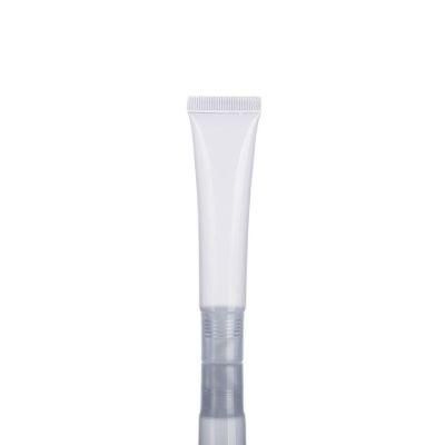 10ml Clear Plastic Squeeze Lipgloss Tube with Brush Tip Empty Lip Gloss Tube Lip Oil Refillable Lip Gloss Containers Tube