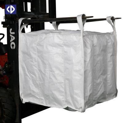 Virgin Polypropylene One Ton Baffle Bulk Bags with Four Panel