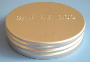 Aluminum Embossing Jars, Embossing Lids, Embossing Logo Cap