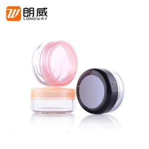 10 Gram or 10ml Jar Cosmetic Empty Container Round Pot Screw Cap Lid Plastic Cosmetic Jar