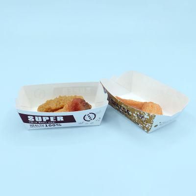 Factory Custoized Printing Food Paper Snack Fries Packing Box