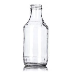 16 oz Decanter Glass Bottle for BBQ Sauce and Kombucha 38-400