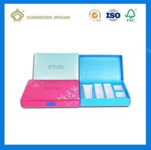 Luxury Cosmetic Paper Packaging Box with Custom Printing (Inner white PVC Tray)