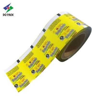 Metallized Film Customized Opaque Laminated Material Packaging Film Roll Film for Food