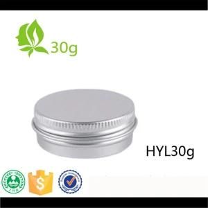 1 Oz/30ml Cream Container/Empty Alumium Screw Jar/Skin Balm, Body Balm Jar