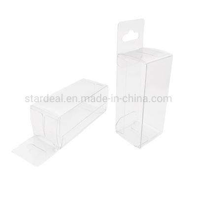 Transparent Plastic Display Hanging Folding Acetate Pcv Boxes