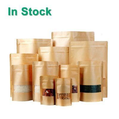 Large Stock Custom Printed Three-Layer Laminated Small Kraft Paper Bag Printing Animal Feed Pet Food Bags