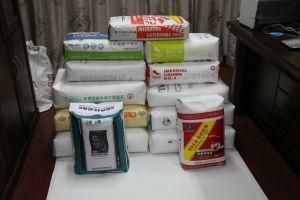 Hot Sale Flour Sugar Grain Fertilizer 25kg Craft Paper Durable Waterproof PP Woven Bag