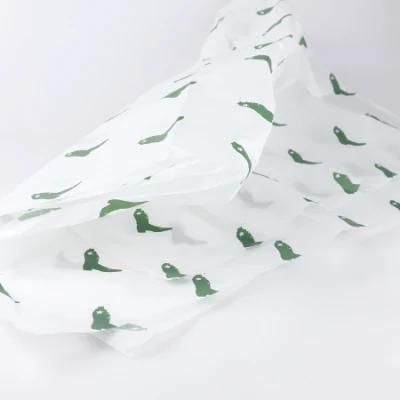 Custom 50*70cm, 17GSM Green Logo White Tissue Paper