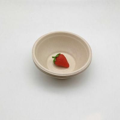 Sugarcane Round Bowls Disposable Eco Friendly Lunch Bowls