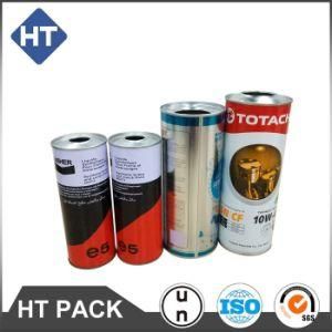 Engine Oil Packing Cans/Tank/Pot, Lubricating Oil Tins, Empy Round Oil Tin Can/Metal Jars Manufacturers of China