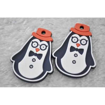 Rubber Soft PVC Garment Label Tag for Children Clothing/Bag