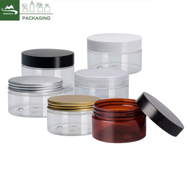 Pet PETG Material Cream Jar in 30 Ml 50 Ml 100 Ml Capacity for Cosmetic Packaging