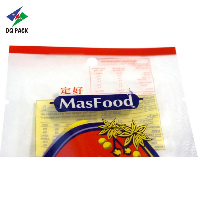 Customized Printing 3 Side Seal Bag for Seasoning Food Packaging Plastic Bag