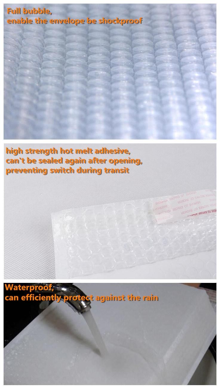 Wholesale Cushioned White Self Adhesive Poly Bubble Mailers