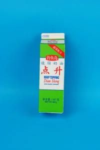 Environmentally Friendly Paper Printing Design Milk Box Packaging