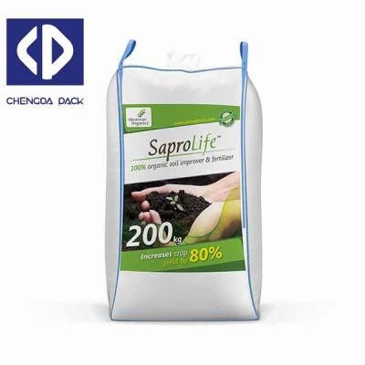 1000kg 1500kg 1 Ton 2 Ton Jumbo Bulk Big Bag for Sand Cement PP Bag FIBC Bag Super Sack