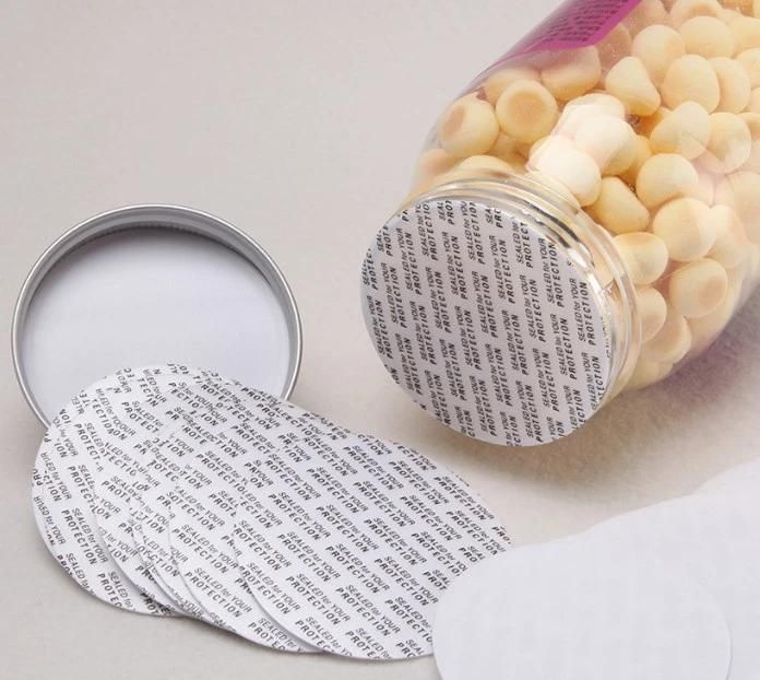 Fast Delivery Pressure Sensitive Bottle Cap Pharmaceuticals Seal Liner/Gasket/Lid PE Foam Cap Liner Sealed for Your Protection