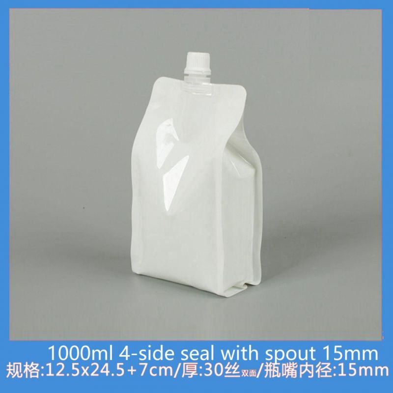 Laminated Body Butter Plastic Package Bag/ Stand up Liquid Spout Pouch