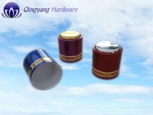 New Design Cylindrical Metal Shell Lotion Pot Caps