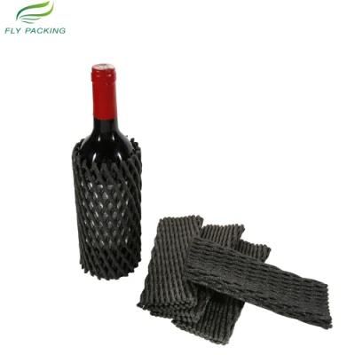 Special Sale Red Wine Glass Bottle for Transportation Single Layer Foam Net