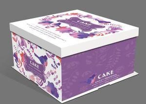 Custom Ccnb/ White Cardboard/ Corrugated Board Litho Colour Printing Cake / Food Shipping Packaging Gift Box