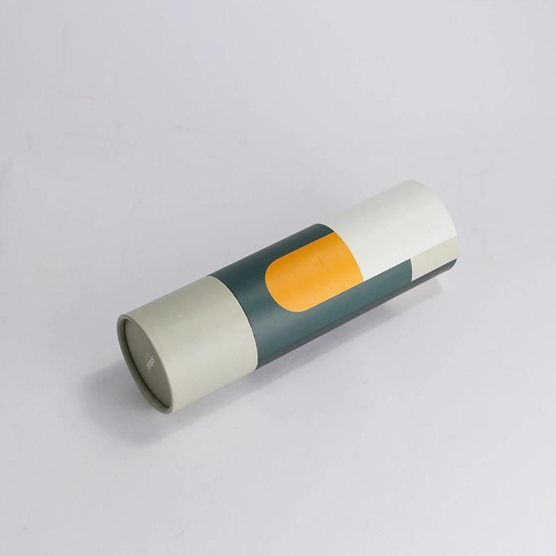 Custom Dry Resistance Seal Packaging Box Green Original Paper Tube
