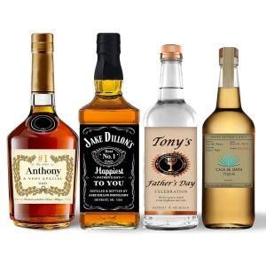 Premium Empty Alcohol Brandy Whisky Glass Bottles Custom Liquor 750ml Vodka Spirit Glass Bottles 500ml Wholesale