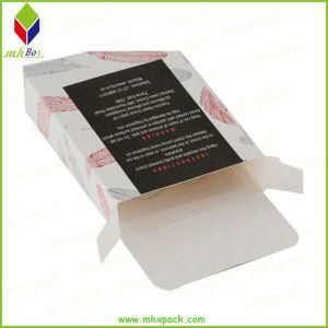 Custom Flat Packing 350GSM White Card Paper Packaging Box