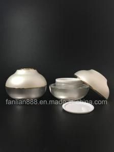 Acrylic Bowl Shape Cream Jar for Cosmetic Packaging