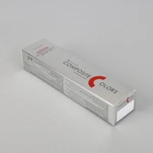 Custom Color Foil Paper Small Toothpaste Packaging Box