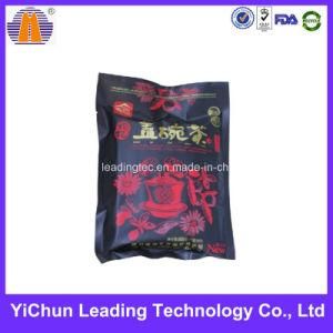 Customized Printed Plastic Tea Packaging Sealed Aluminum Foil Vacuum Bag