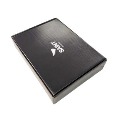 Black Paper Packing Box Heavy Duty Corrugated Custom Shipping Box