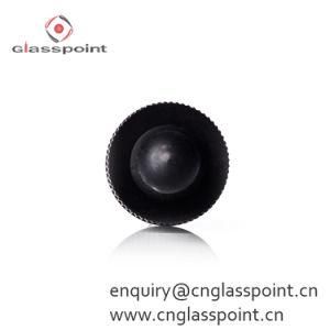 Cheap DIN18 Black Rubber Dropper Cap