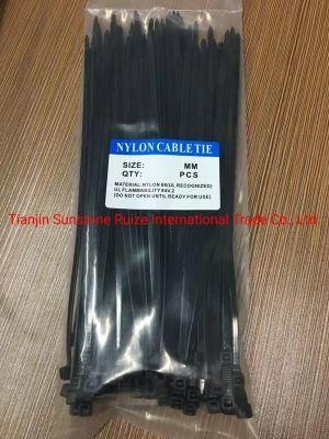 High Quality White and Black and Colorful Plastic Tie
