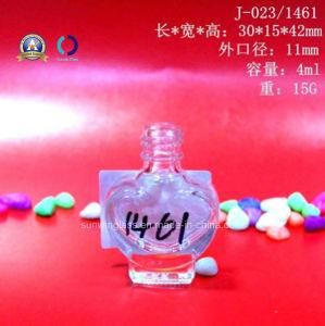 Small Little Capacity Glass Bottle for Nail Polish (J-023)